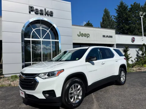 White 2021 Chevrolet Traverse LS for sale in Sodus, NY