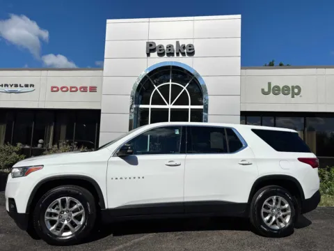 Another view of 2021 Chevrolet Traverse LS for sale in Sodus, NY at Peake Chrysler Dodge Jeep Ram Fiat