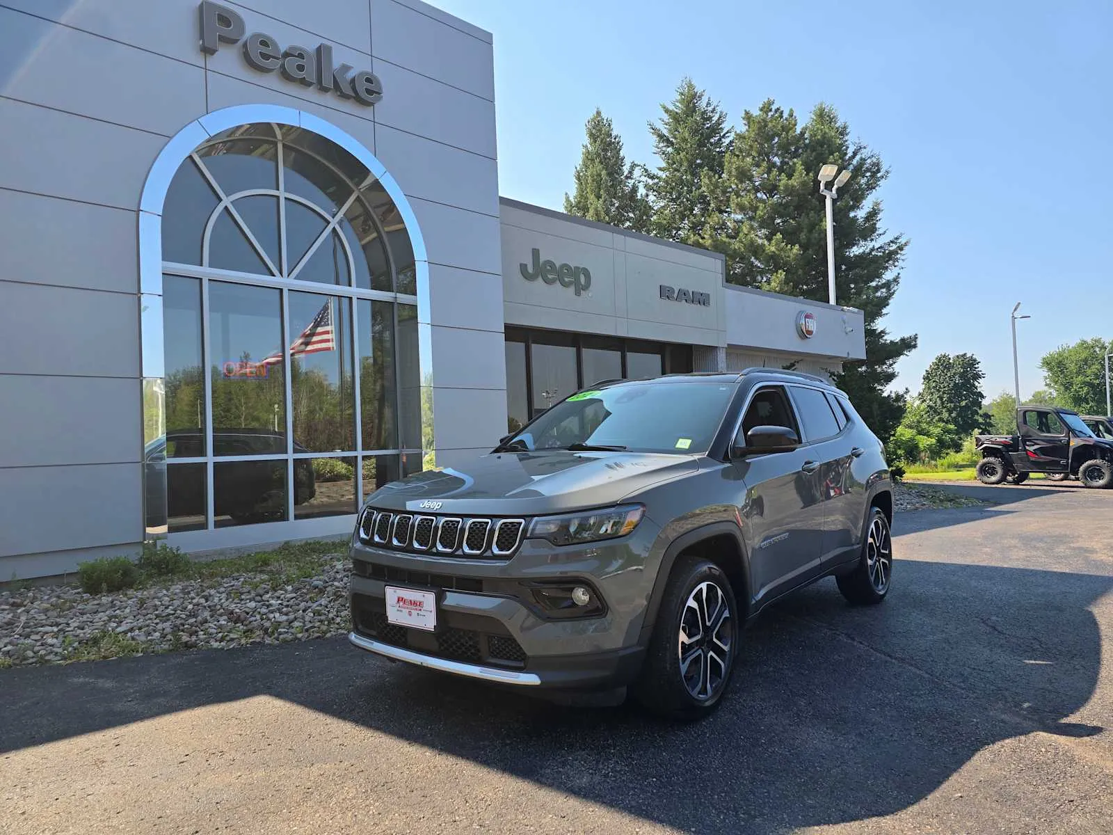 Gray 2024 Jeep Compass Limited for sale in Sodus, NY