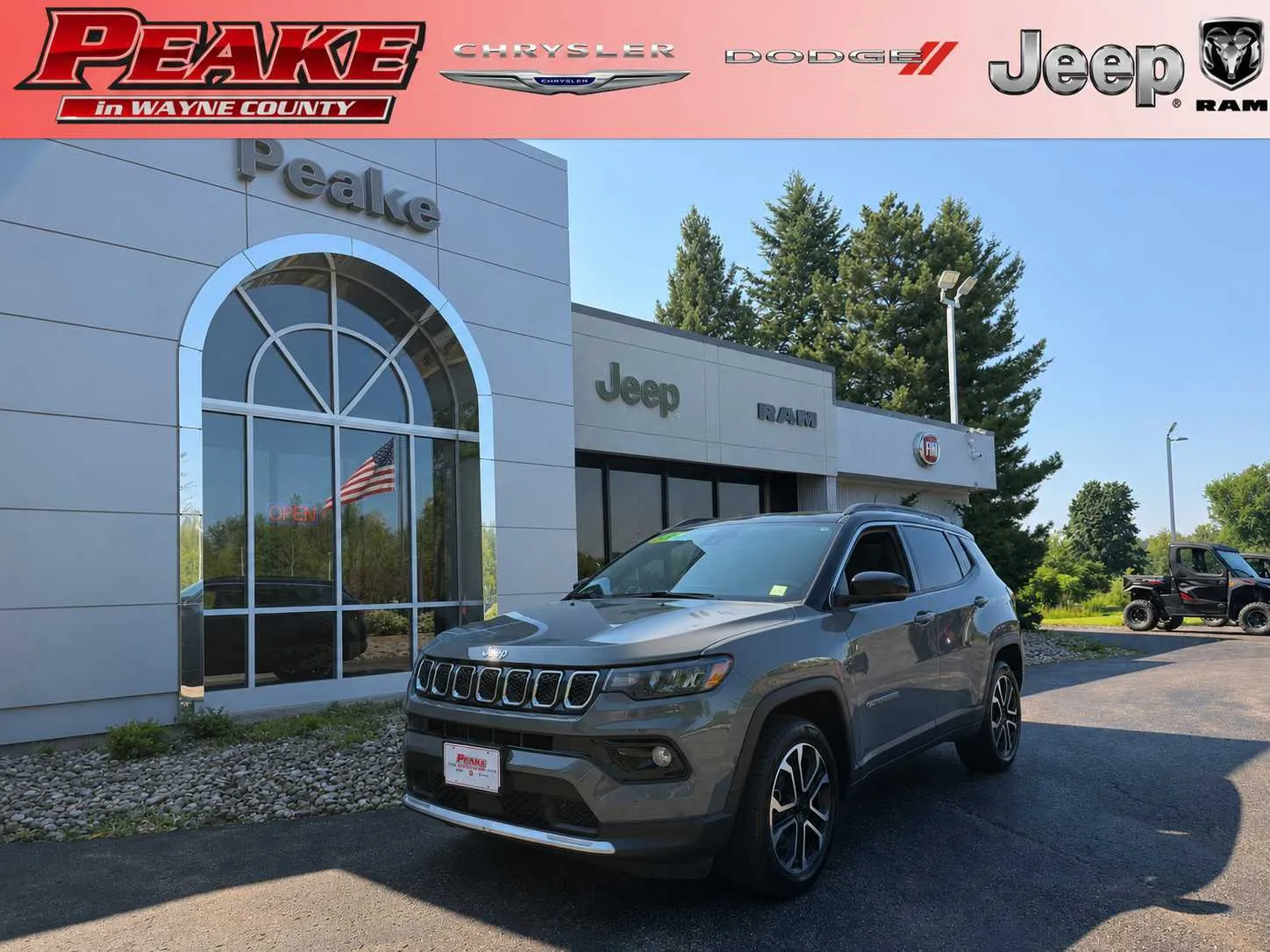 Gray 2024 Jeep Compass Limited for sale in Sodus, NY