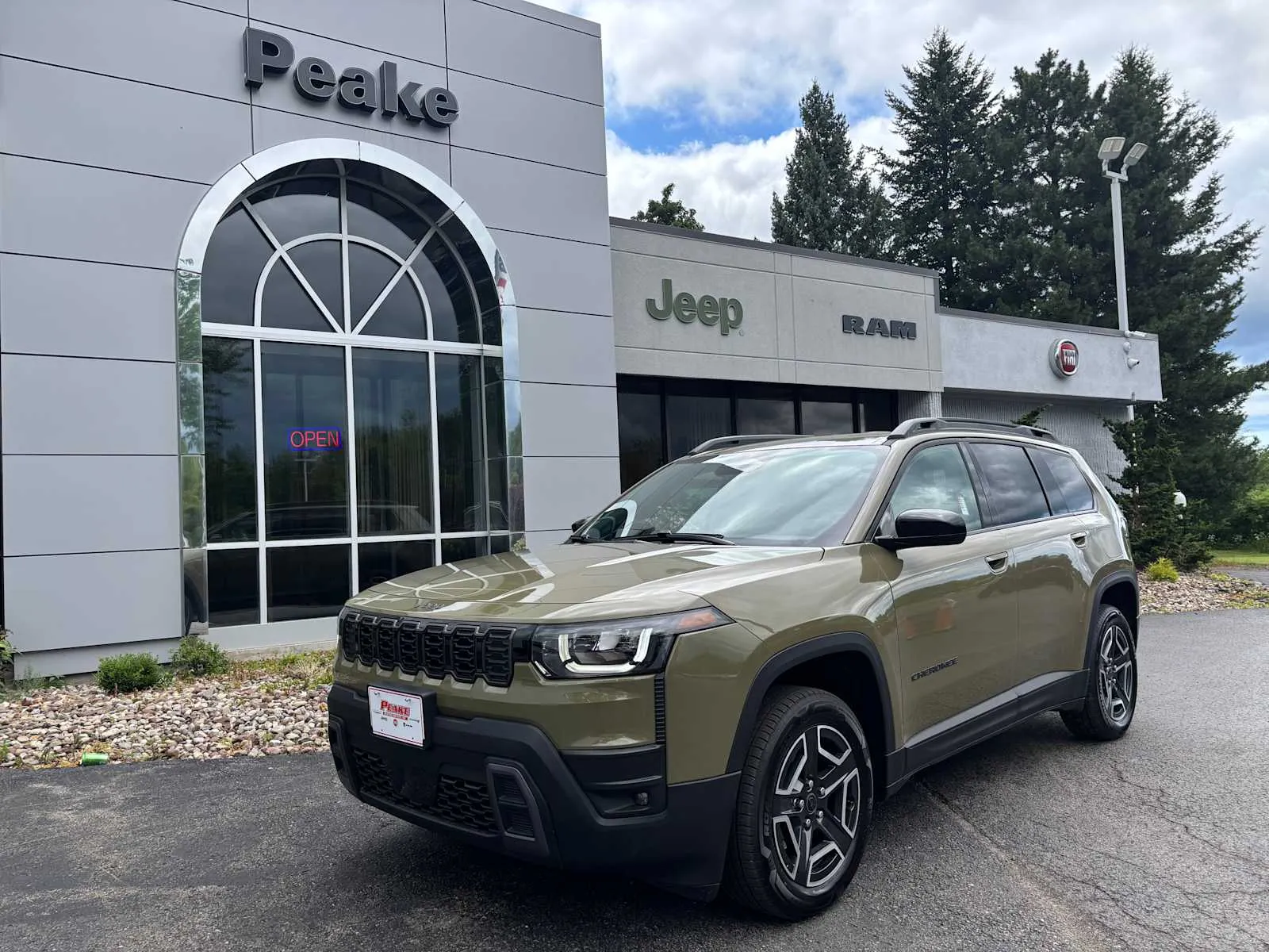 Green 2026 Jeep Cherokee Laredo for sale in Sodus, NY