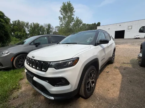 White 2024 Jeep Compass Limited for sale in Sodus, NY