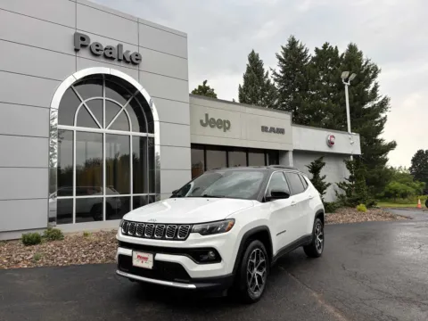 White 2024 Jeep Compass Limited for sale in Sodus, NY