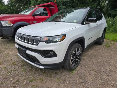 White 2022 Jeep Compass Limited for sale in Sodus, NY