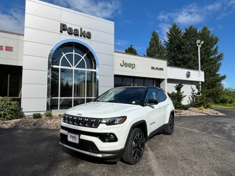 White 2022 Jeep Compass Limited for sale in Sodus, NY
