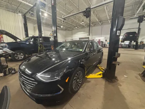 Black 2021 Hyundai Sonata Hybrid Limited for sale in Sodus, NY
