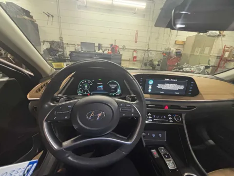 Another view of 2021 Hyundai Sonata Hybrid Limited for sale in Sodus, NY at Peake Chrysler Dodge Jeep Ram Fiat