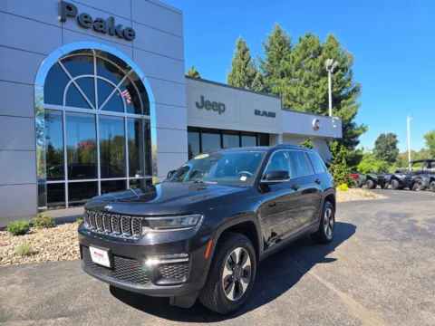 Black 2024 Jeep Grand Cherokee 4xe for sale in Sodus, NY