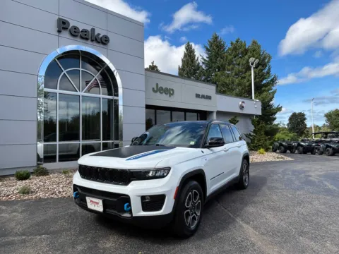 White 2024 Jeep Grand Cherokee 4xe Trailhawk for sale in Sodus, NY