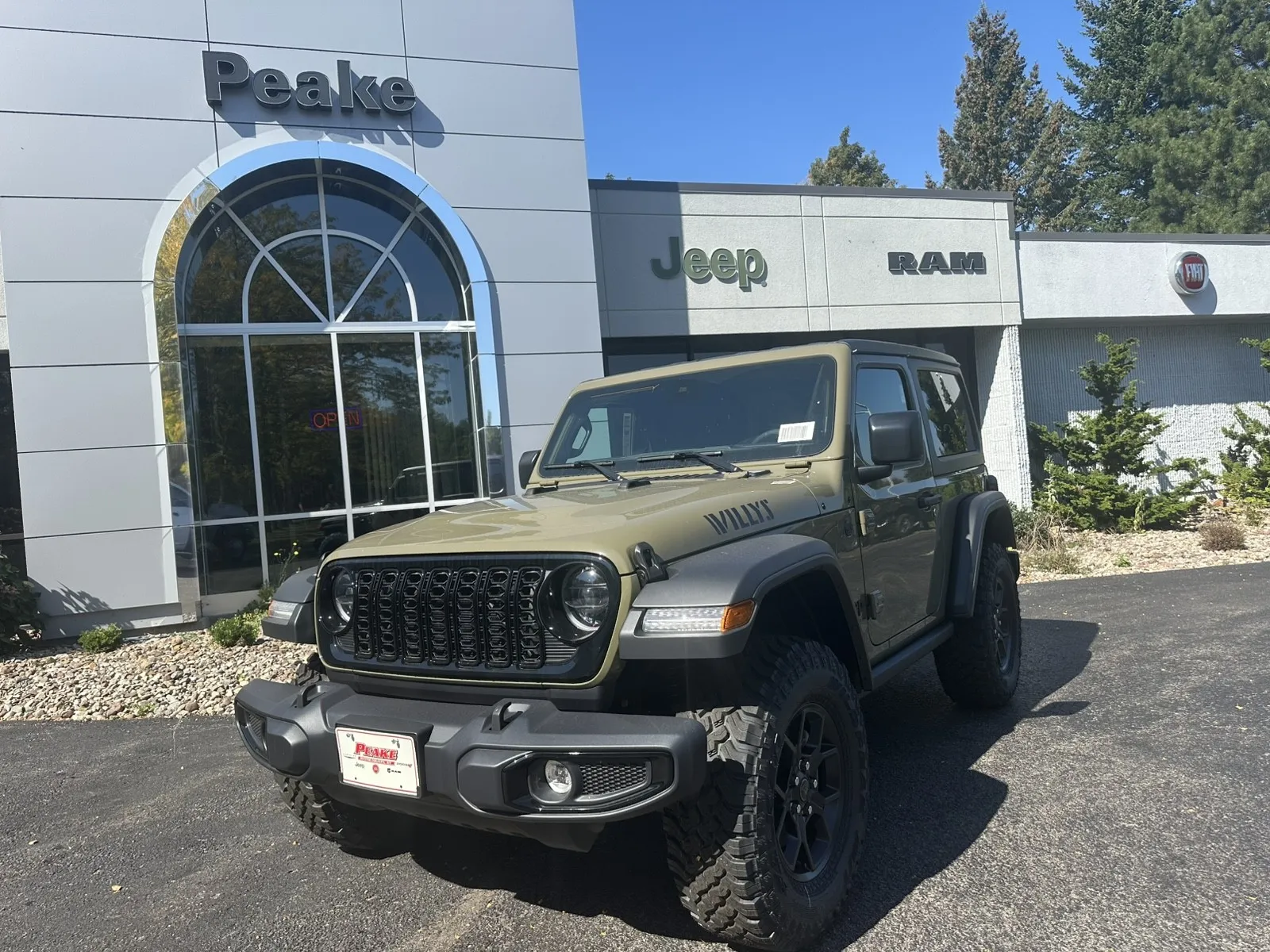 Unknown 2025 Jeep Wrangler Willys for sale in Sodus, NY