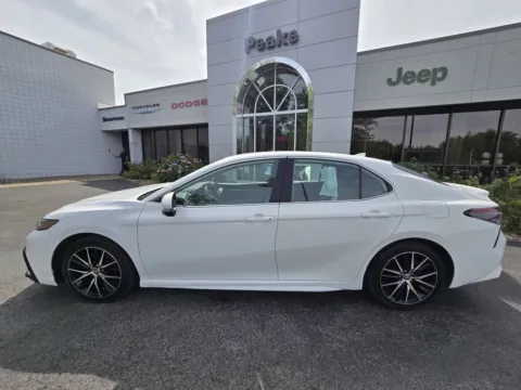 Another view of 2023 Toyota Camry Hybrid SE Nightshade for sale in Sodus, NY at Peake Chrysler Dodge Jeep Ram Fiat