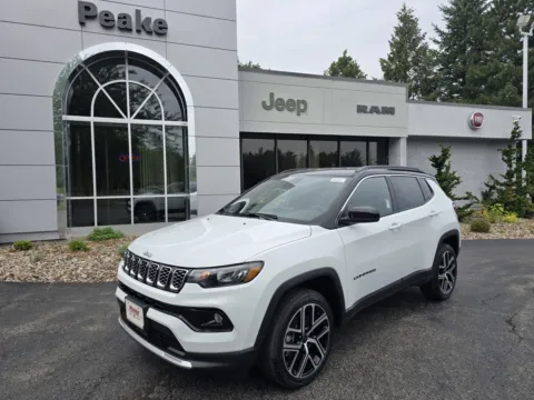 White 2025 Jeep Compass Limited for sale in Sodus, NY