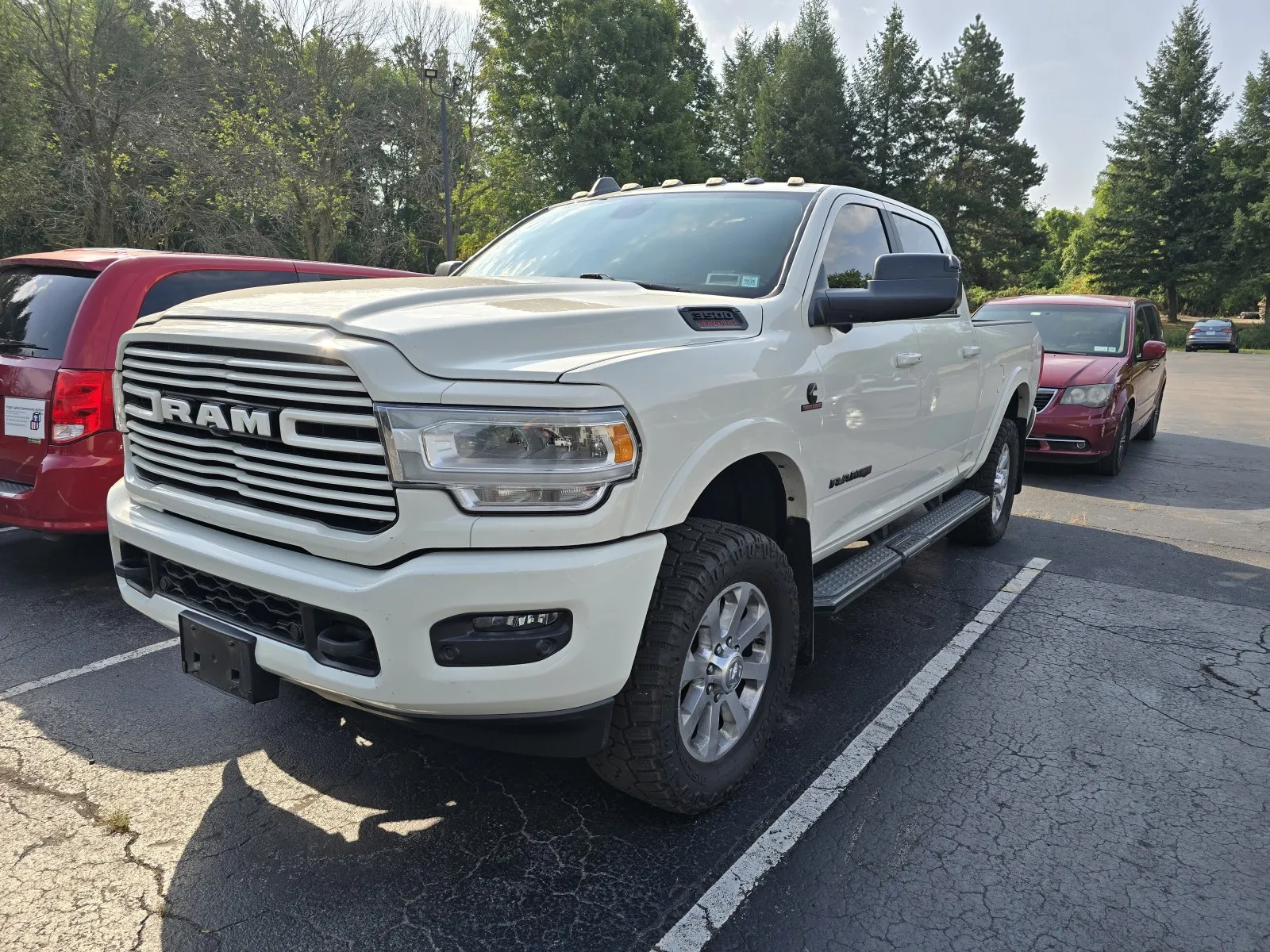 White 2019 Ram 3500 Laramie for sale in Sodus, NY