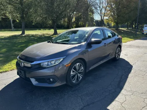 Gray 2016 Honda Civic Sedan EX-T for sale in Sodus, NY
