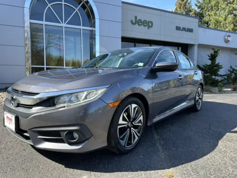 Gray 2016 Honda Civic Sedan EX-T for sale in Sodus, NY