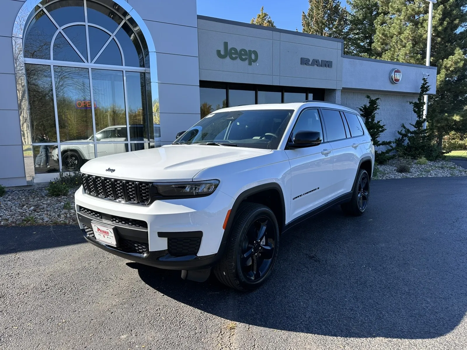 White 2025 Jeep Grand Cherokee L Altitude X for sale in Sodus, NY