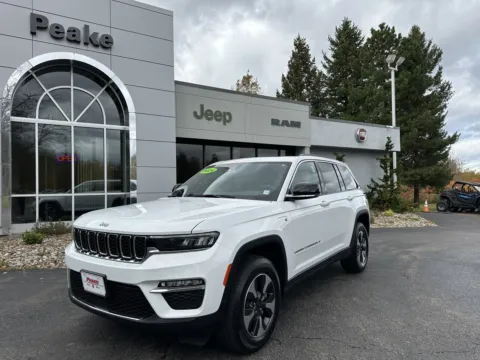 White 2024 Jeep Grand Cherokee 4xe Anniversary Edition for sale in Sodus, NY
