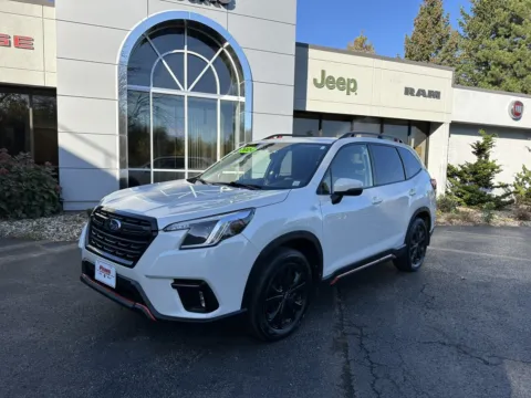 White 2024 Subaru Forester Sport for sale in Sodus, NY