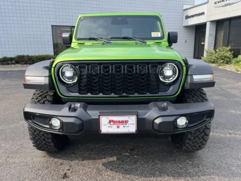 Photos of 2025 Jeep Wrangler Willys for sale in Sodus, NY at Peake Chrysler Dodge Jeep Ram Fiat