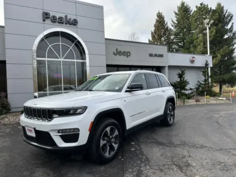White 2024 Jeep Grand Cherokee 4xe Anniversary Edition for sale in Sodus, NY
