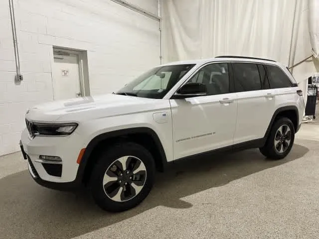 White 2024 Jeep Grand Cherokee 4xe for sale in Sodus, NY