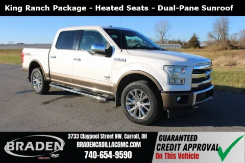 White 2017 Ford F-150 King Ranch for sale in Carroll, OH