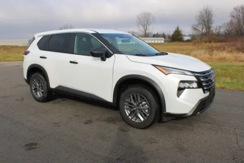 White 2024 Nissan Rogue S for sale in Carroll, OH