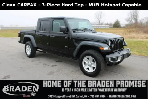 Black 2023 Jeep Gladiator Sport S for sale in Carroll, OH