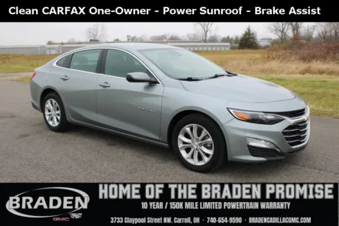 Gray 2024 Chevrolet Malibu LT for sale in Carroll, OH