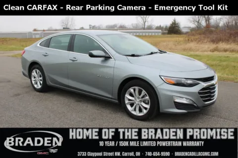 Gray 2024 Chevrolet Malibu LT for sale in Carroll, OH
