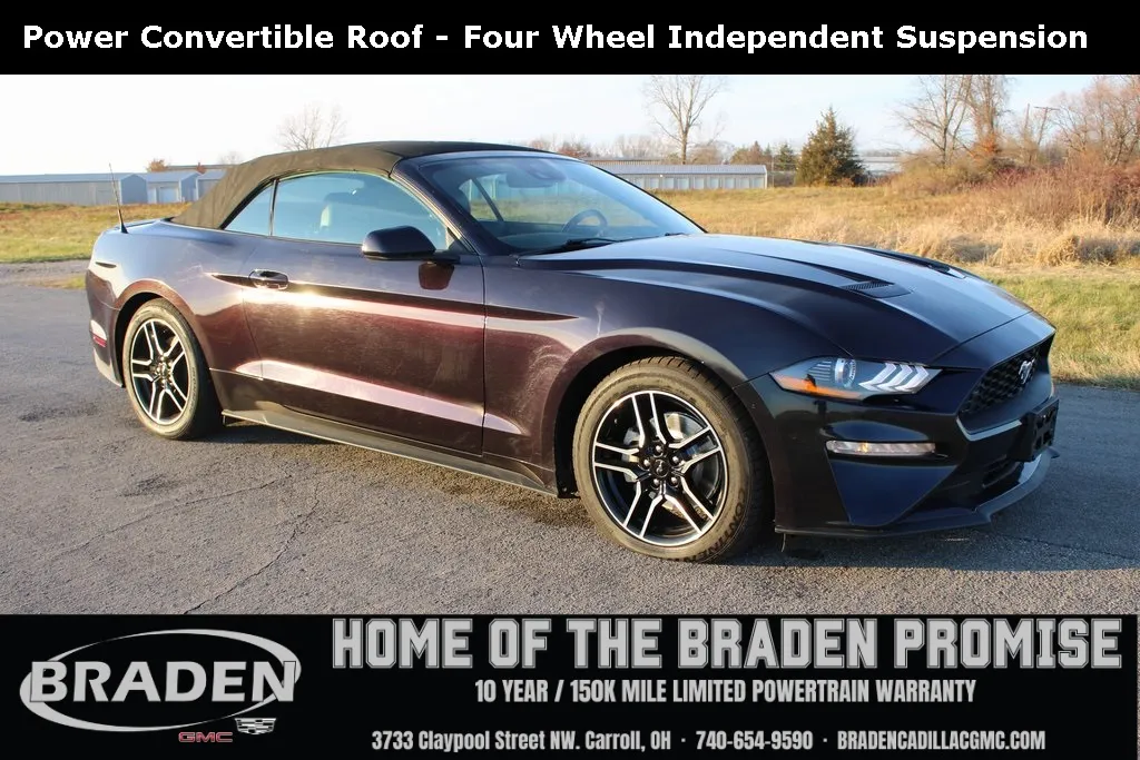 Purple 2023 Ford Mustang EcoBoost Premium for sale in Carroll, OH