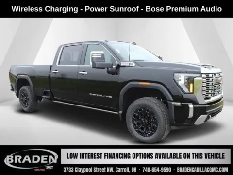 Black 2026 GMC Sierra 3500 HD Denali for sale in Carroll, OH