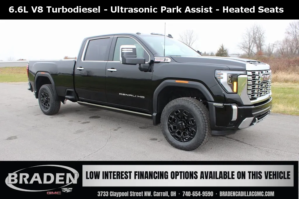 Black 2026 GMC Sierra 3500HD Denali for sale in Carroll, OH