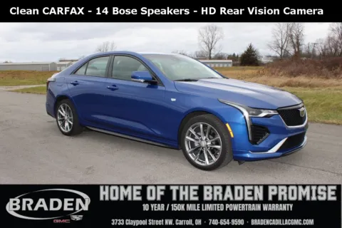 Blue 2023 Cadillac CT4 Sport for sale in Carroll, OH