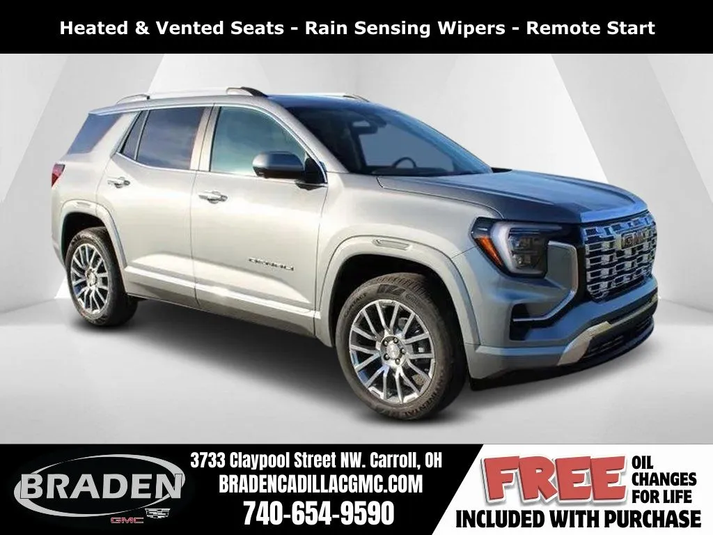 Gray 2026 GMC Terrain Denali for sale in Carroll, OH
