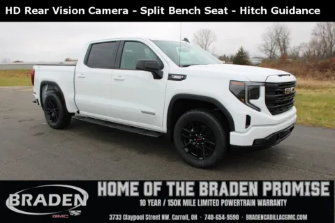 White 2026 GMC Sierra 1500 Elevation for sale in Carroll, OH