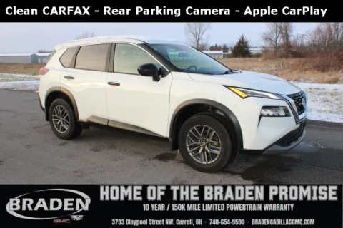 White 2023 Nissan Rogue S for sale in Carroll, OH