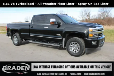 Black 2019 Chevrolet Silverado 3500HD High Country for sale in Carroll, OH