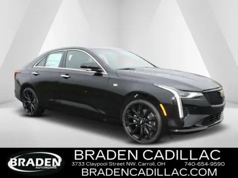 Black 2026 Cadillac CT4 Premium Luxury for sale in Carroll, OH