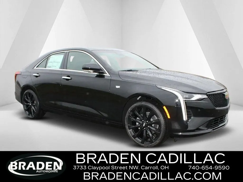 Black 2026 Cadillac CT4 Premium Luxury for sale in Carroll, OH