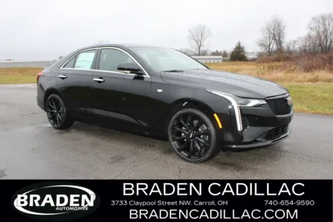 Black 2026 Cadillac CT4 Premium Luxury for sale in Carroll, OH