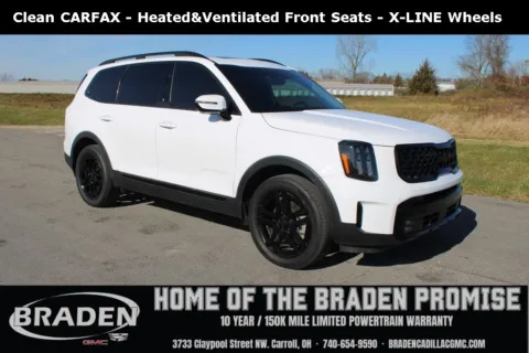 White 2025 Kia Telluride SX X-Line for sale in Carroll, OH