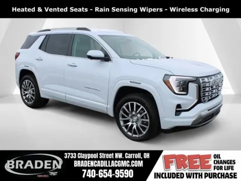 White 2026 GMC Terrain Denali for sale in Carroll, OH