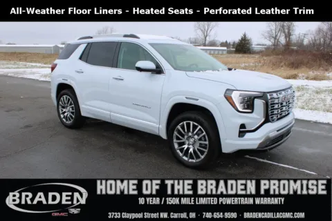 White 2026 GMC Terrain Denali for sale in Carroll, OH