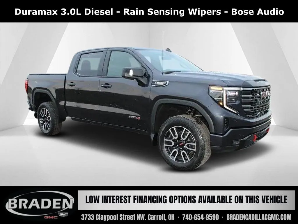 Gray 2026 GMC Sierra 1500 AT4 for sale in Carroll, OH