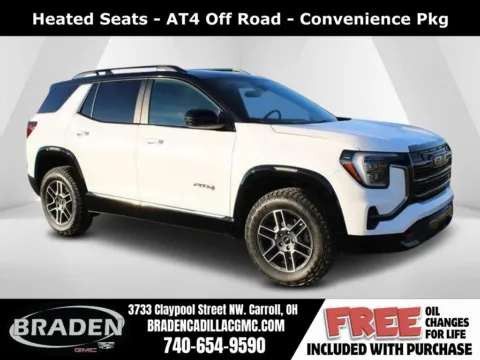White 2026 GMC Terrain AT4 for sale in Carroll, OH