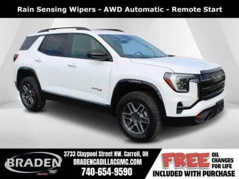 White 2026 GMC Terrain AT4 for sale in Carroll, OH