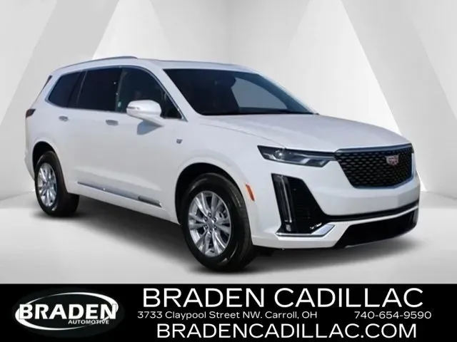 White 2025 Cadillac XT6 Luxury for sale in Carroll, OH