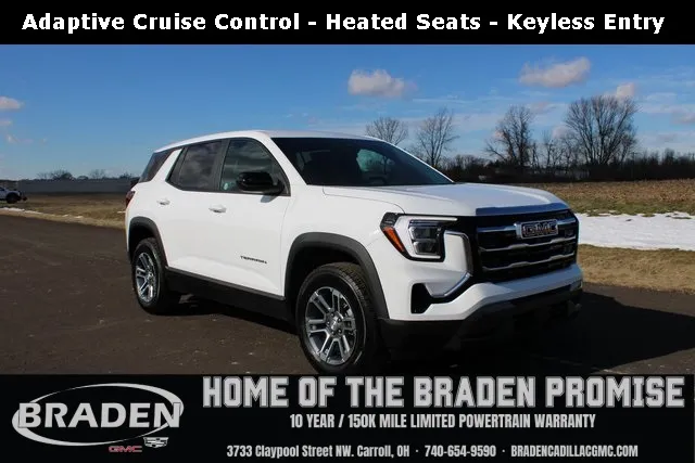 White 2025 GMC Terrain Elevation for sale in Carroll, OH