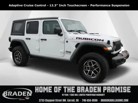 White 2024 Jeep Wrangler Rubicon for sale in Carroll, OH